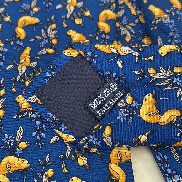 Alain Figaret Paris 100% Silk Handmade Tie - Picture 6 of 8